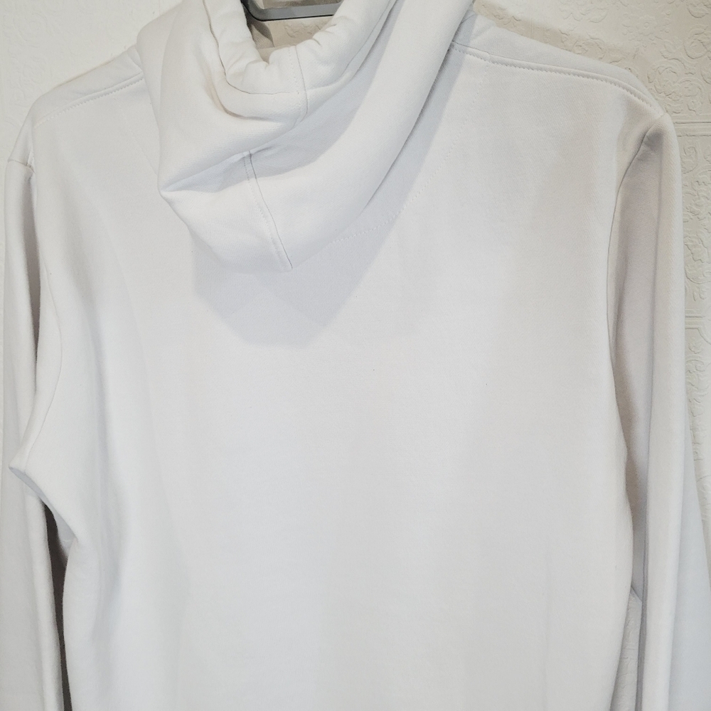 Karl Lagerfeld Graphic White PulloverHoodie - Picture 8 of 10